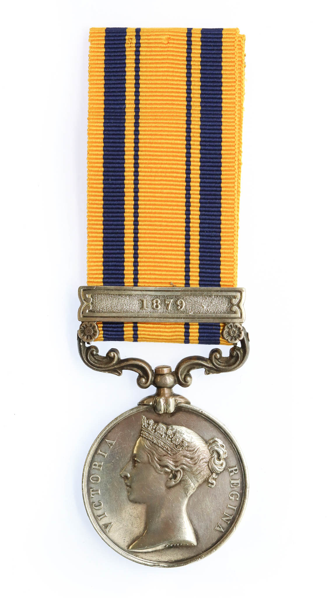 South Africa 1877-79 (Zulu War) Medal (Clasp - 1879) - Pte. G. Barlow, 2nd Bn. 21st (Royal Scots Fusiliers) Regiment of Foot