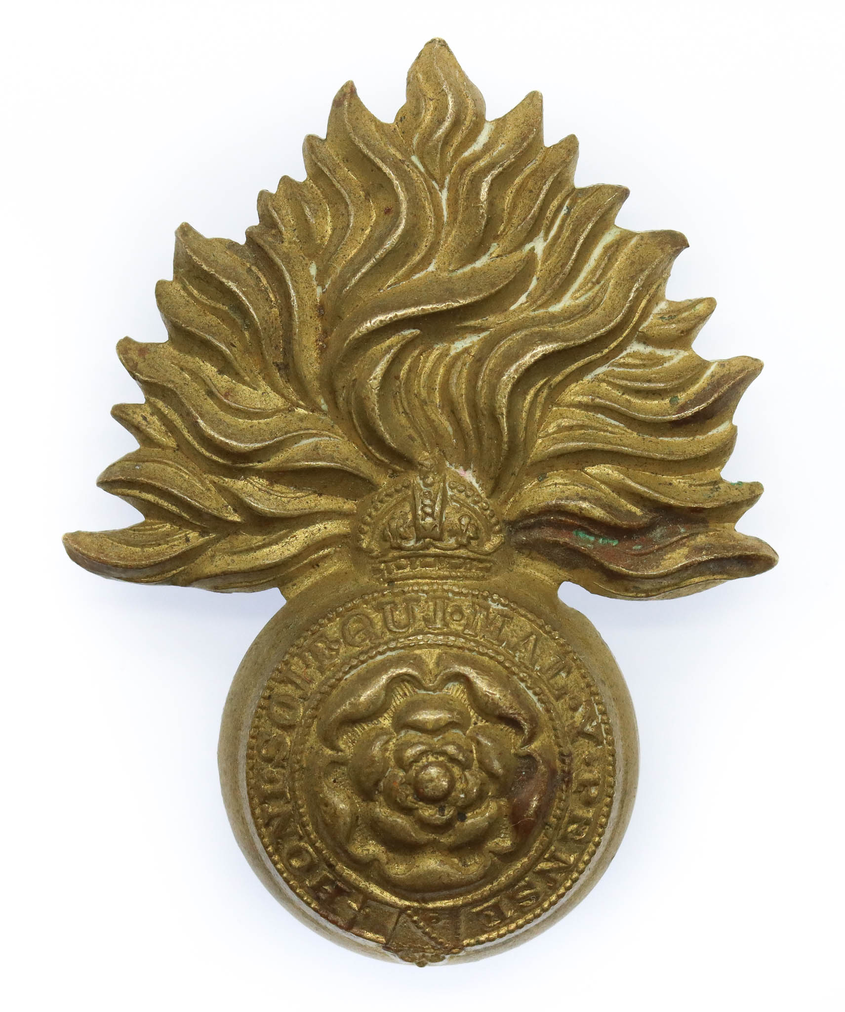 Royal Fusiliers Cap Badge - King's Crown