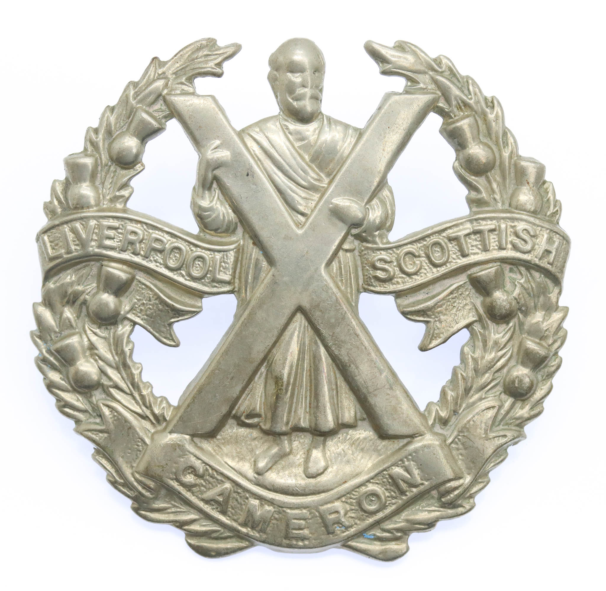 Liverpool Scottish Cap Badge