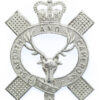 Queen's Own Highlanders (Seaforth and Camerons) Anodised (Staybrite) Cap Badge