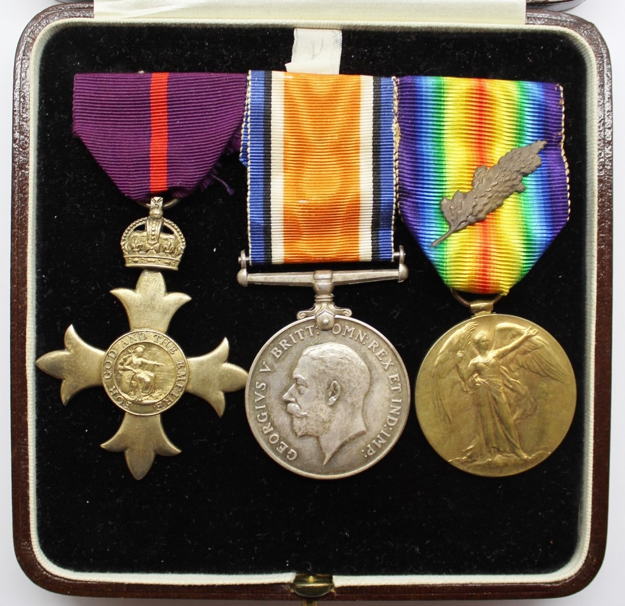 WW1 OBE (Military), British War Medal & Victory Medal (MID) Group - Major A.E. Rayner, Royal Army Medical Corps