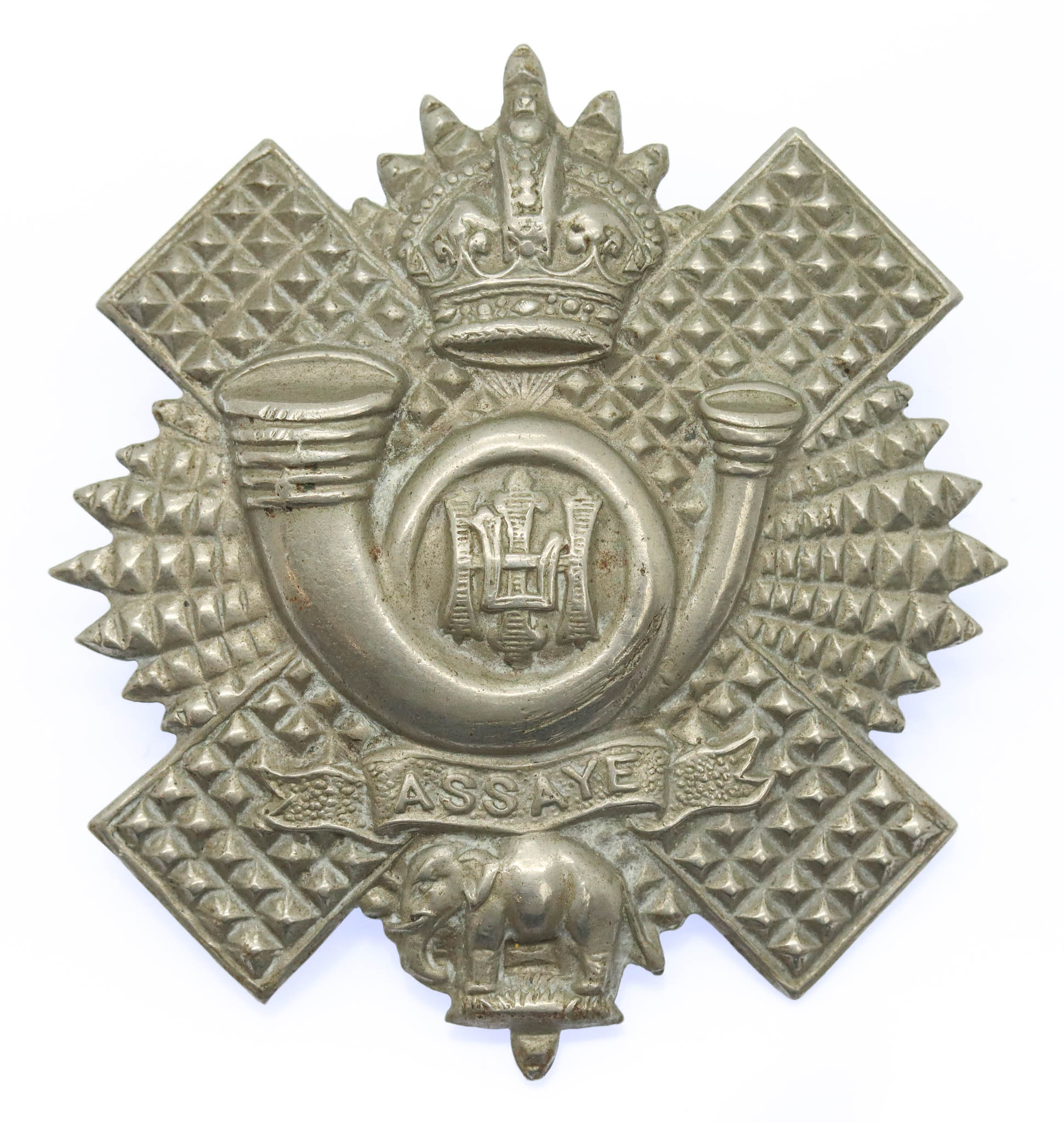 Highland Light Infantry (H.L.I.) Cap Badge - King's Crown