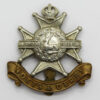 Notts & Derby Regiment (Sherwood Foresters) Cap Badge  - King's Crown