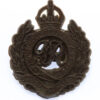 Royal Engineers WW2 Plastic Economy Cap Badge