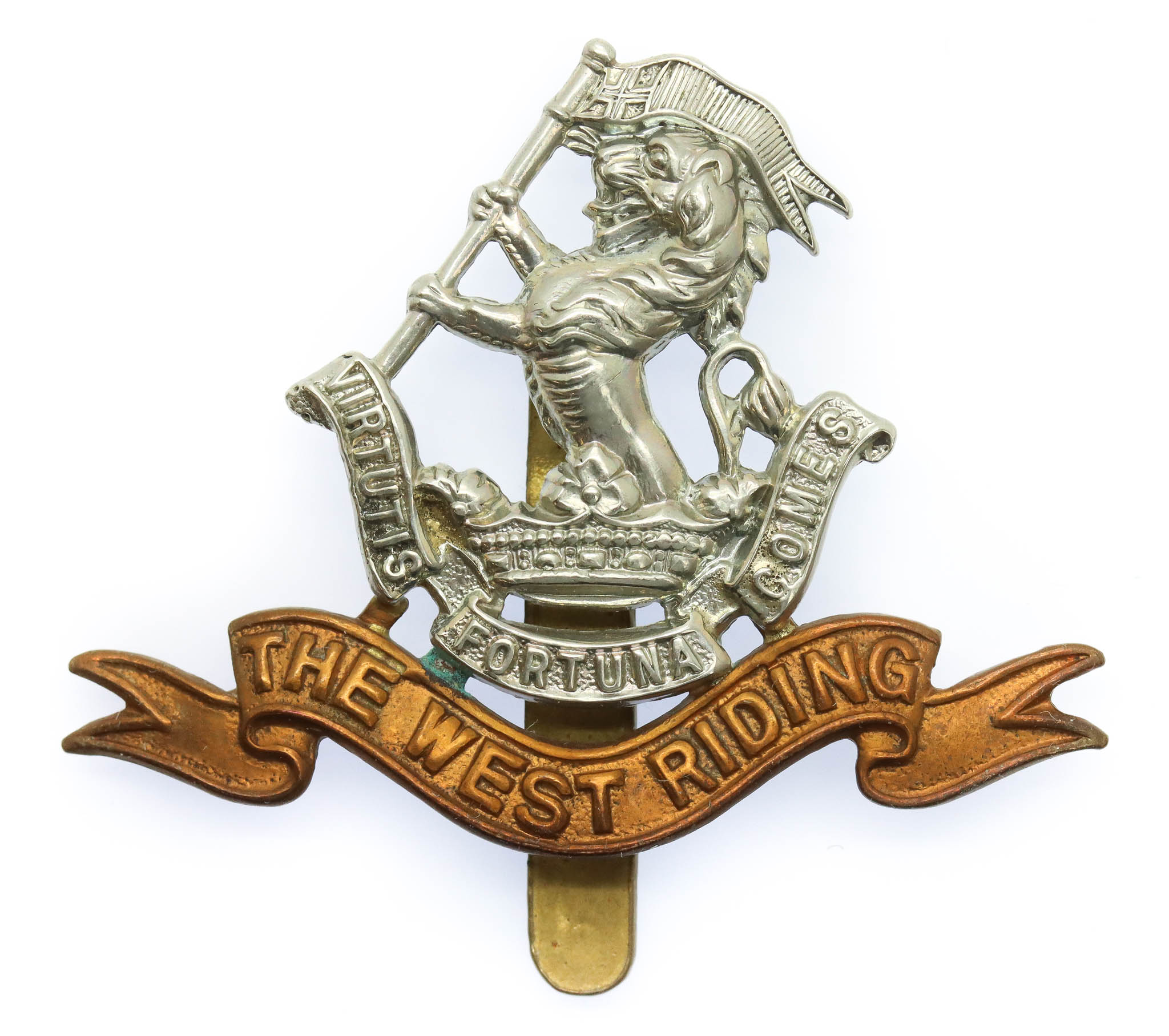 West Riding Regiment (Duke of Wellington's) Cap Badge