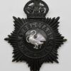 Buckinghamshire Constabulary Night Helmet Plate - King's Crown