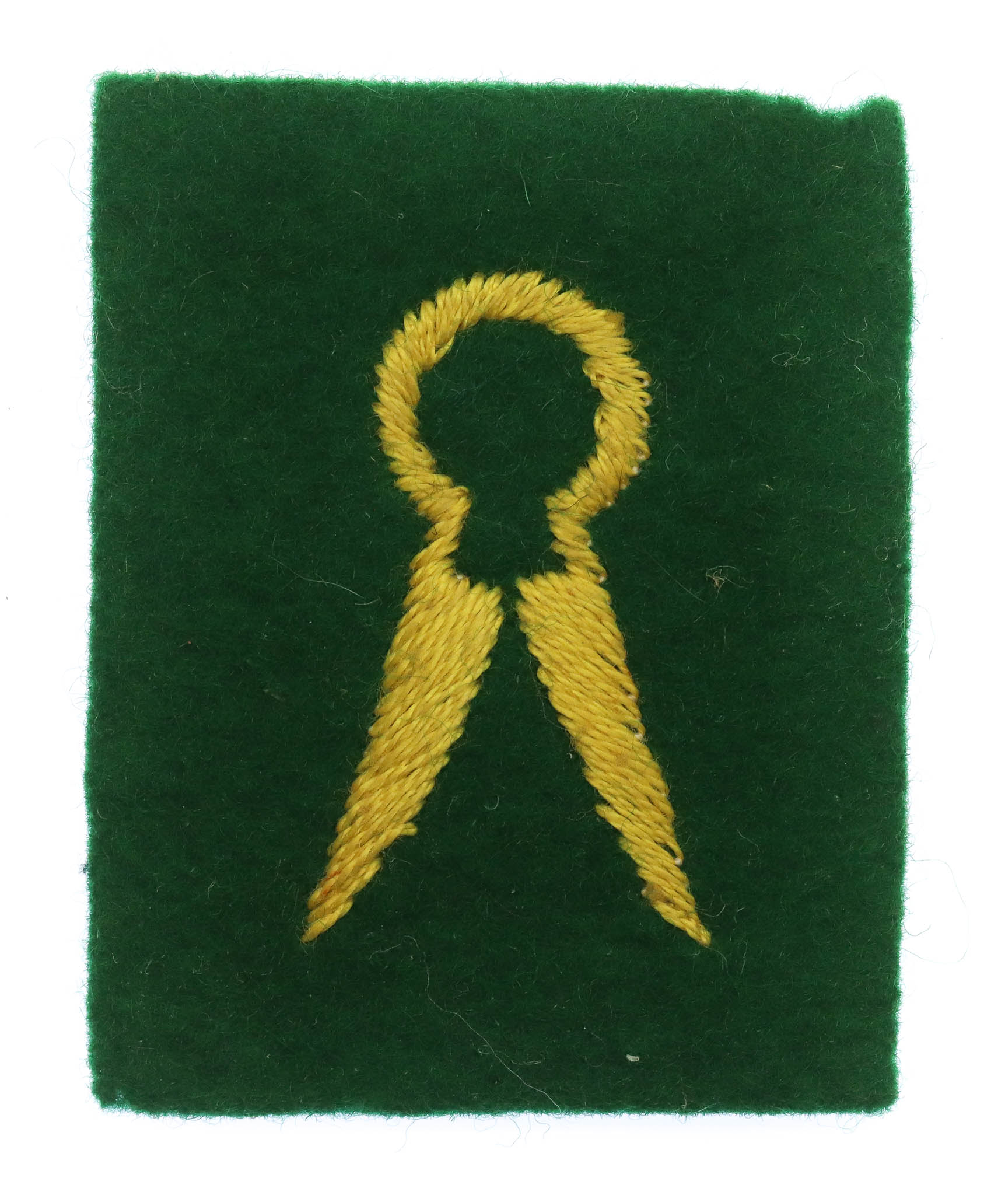 Durham & North Riding County Division Cloth Formation Sign