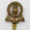 14th King's Hussars Small Cartwheel Cap Badge - King's Crown