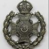 7th Bn. (The Robin Hood) Sherwood Foresters Cap Badge - King's Crown