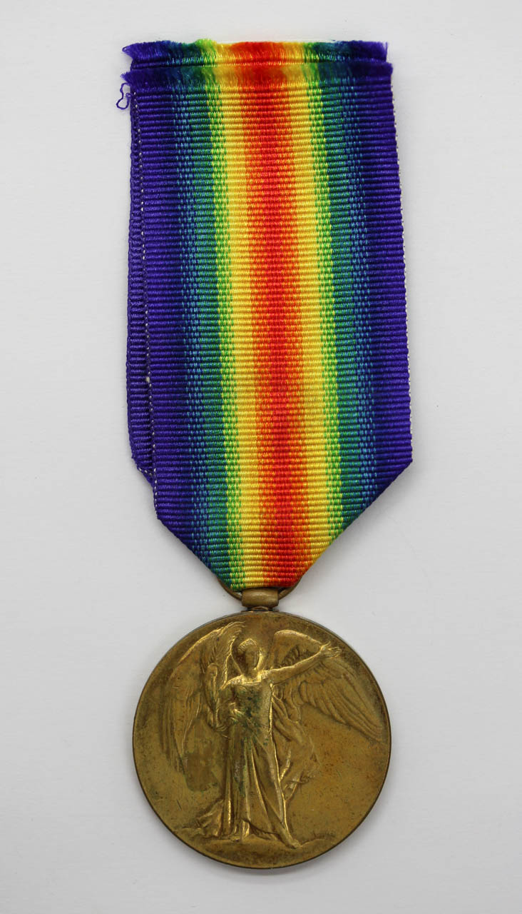 WW1 Victory Medal - Cpl. A.V.C. Lockwood, Army Service Corps - Wounded