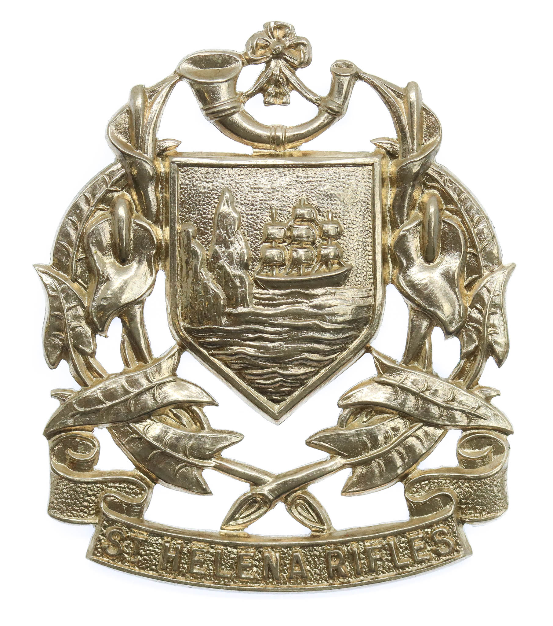 St. Helena Rifles Cap Badge