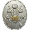 3rd Carabiniers N.C.O.'s Bi-Metal Arm Badge
