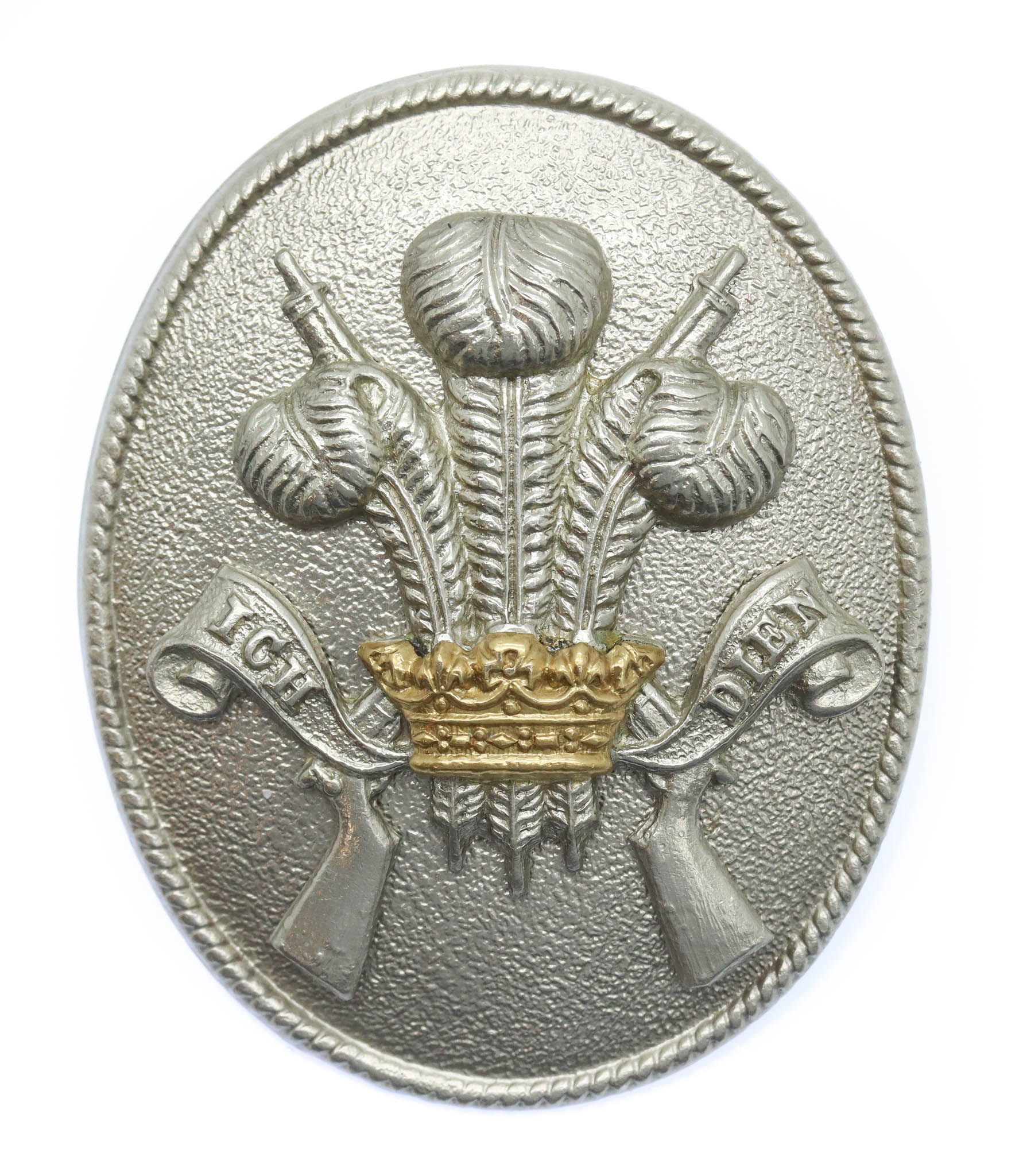 3rd Carabiniers N.C.O.'s Bi-Metal Arm Badge