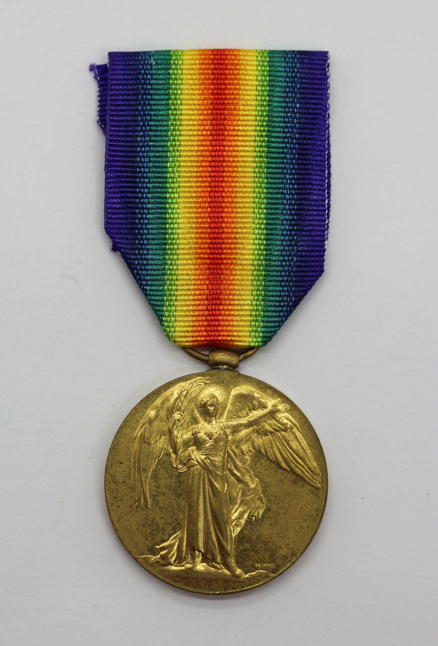 WW1 Victory Medal - Pte. J. Turner, The Queen's (Royal West Surrey) Regiment