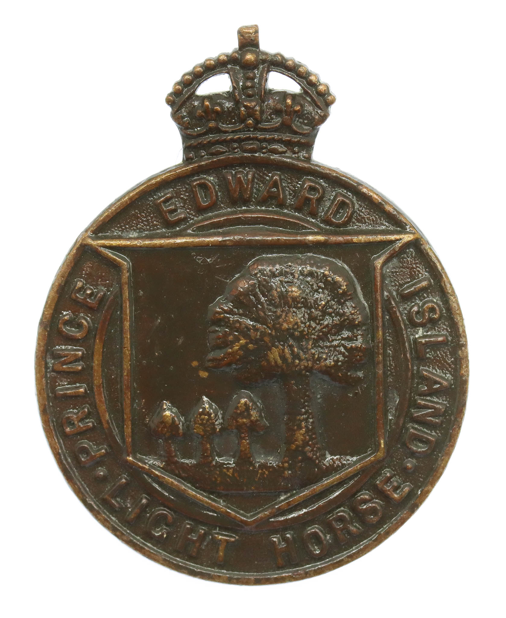 Canadian Prince Edward Island Light Horse Cap Badge