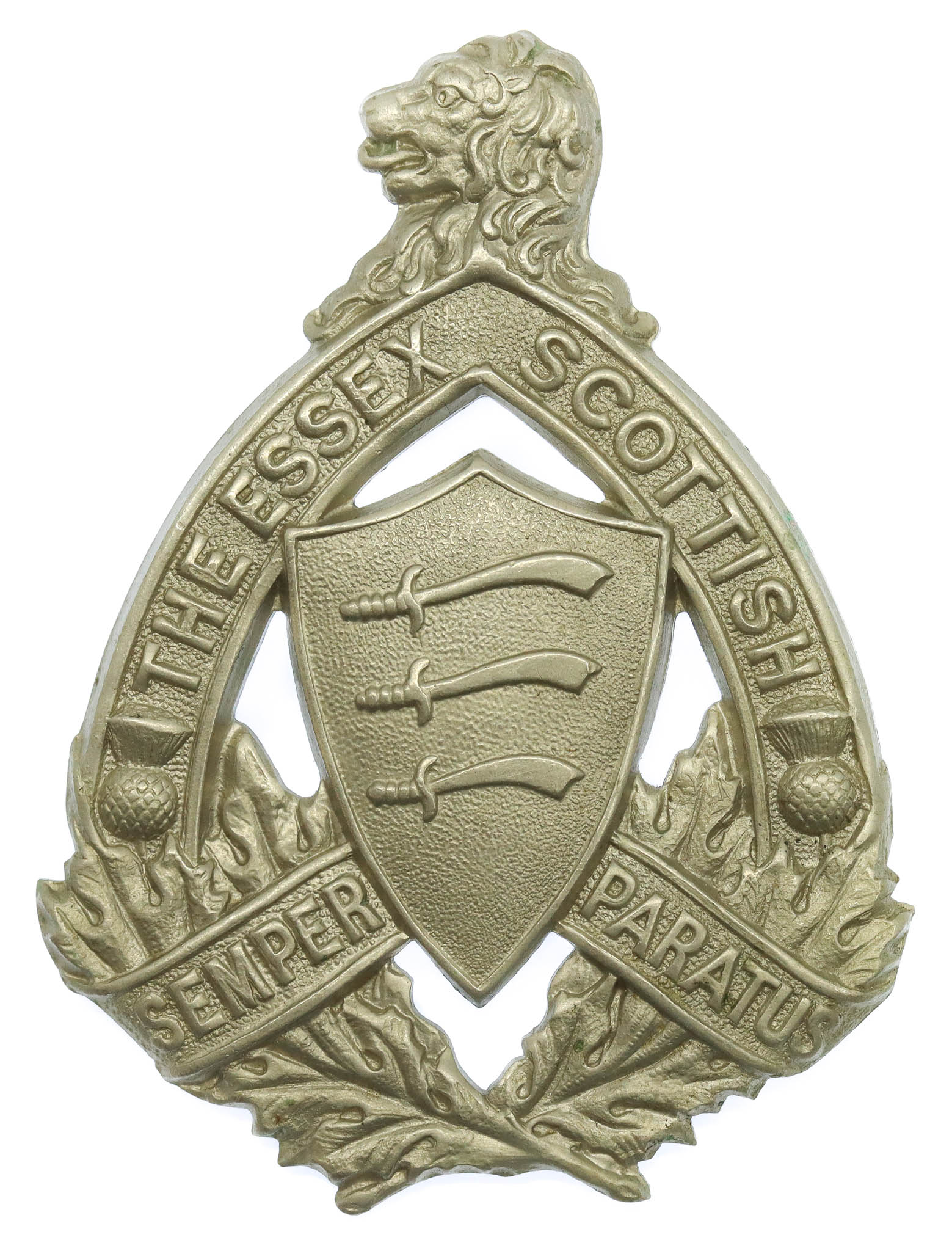 Canadian The Essex Scottish Cap Badge