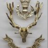 Queen's Own Highlanders Officer's Glengarry Badge