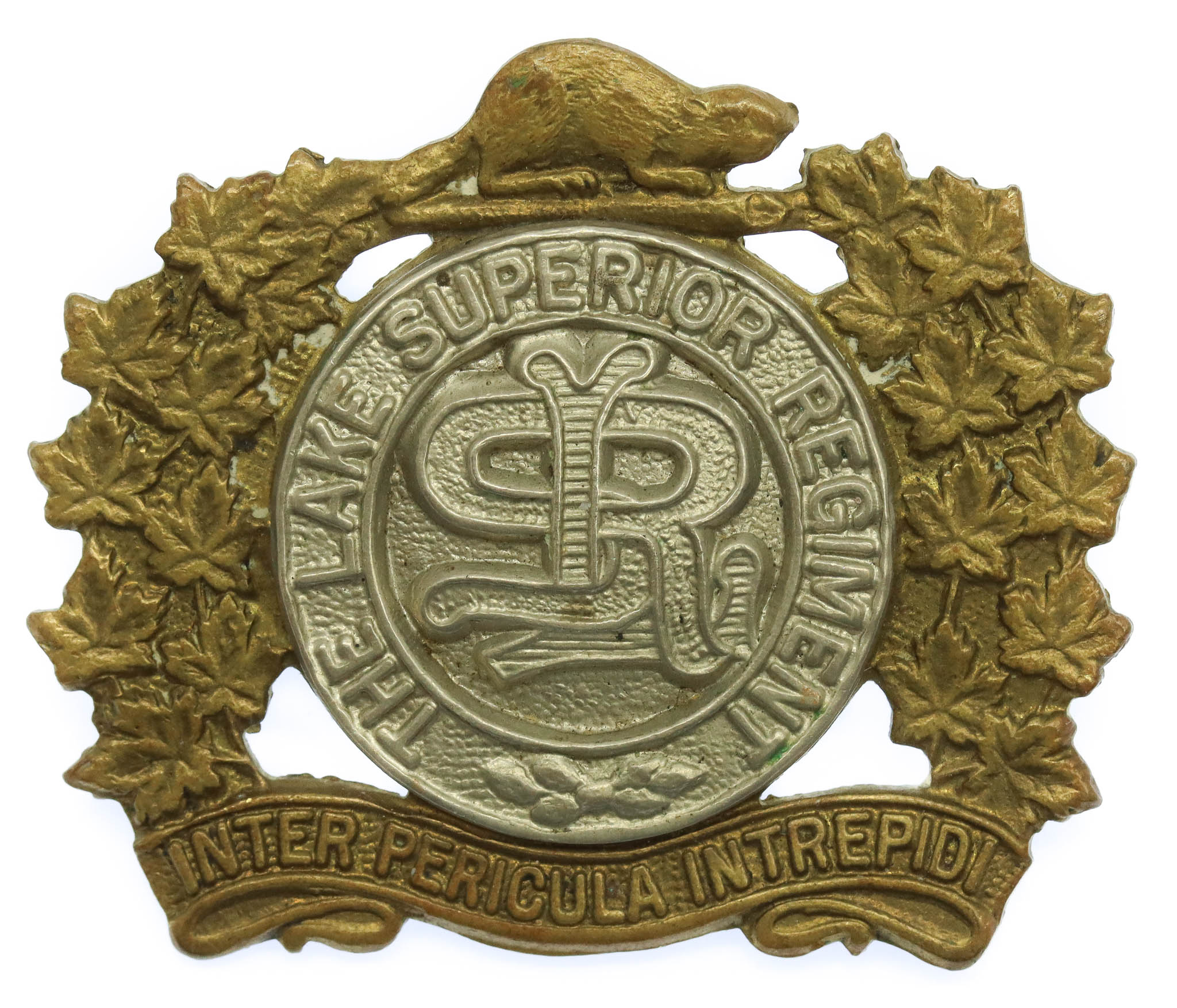 Canadian Lake Superior Regiment Cap Badge