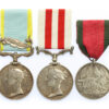 1854 Crimea Medal (Clasp - Sebastopol), Indian Mutiny Medal & Turkish Crimea Medal Casualty Group of Three - Pte. H. Buckley, 2nd Bn. Rifle Brigade - Severley Wounded at the Final Attack on the Redan and Wounded at Cawnpore