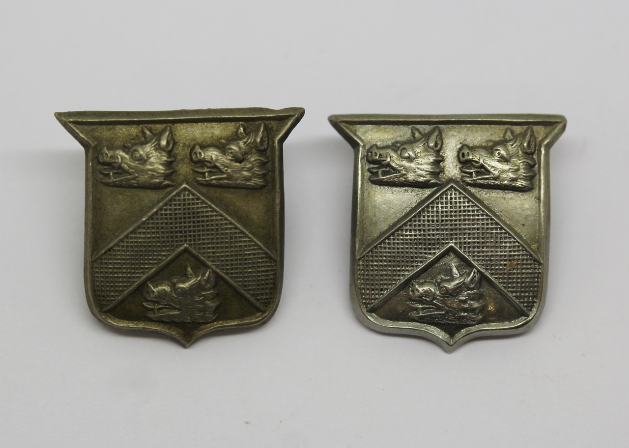 Pair of Grimsby Borough Police Collar Badges