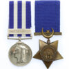 Egypt Medal (Clasp - Tel-El-Kebir) and 1882 Khedives Star - Pte. A. McDonald, 1st Cameron Highlanders