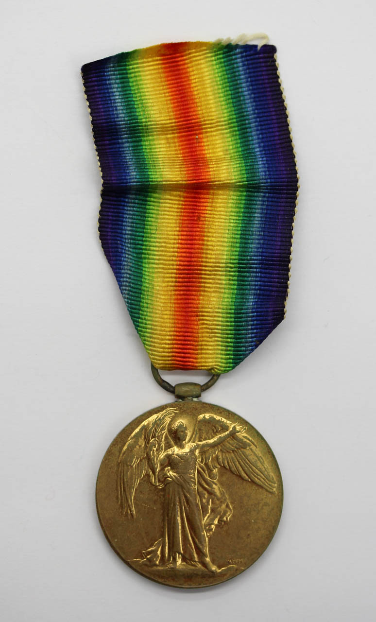 WW1 Victory Medal - Pte. J.H. Brightwell, The Queen's (Royal West Surrey) Regiment
