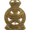 Canadian Royal Montreal Regiment Cap Badge - King's Crown