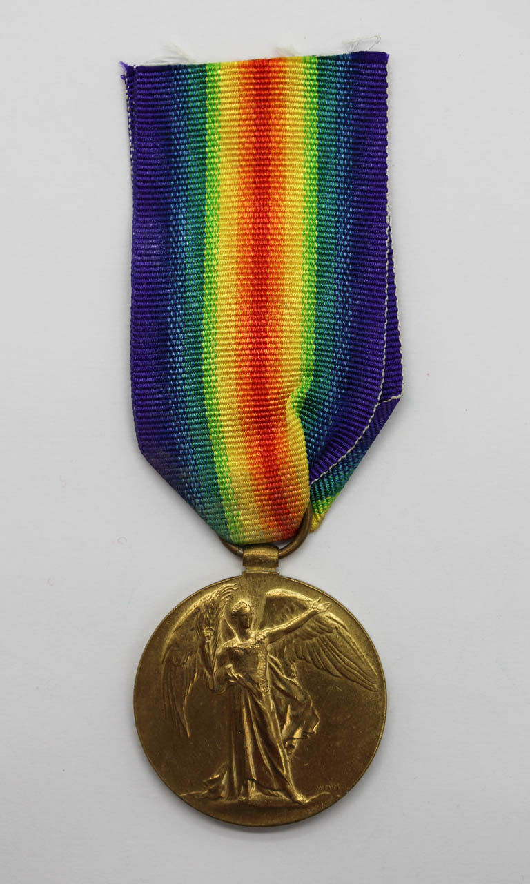 WW1 Victory Medal - Dvr. W.C. James, Army Service Corps