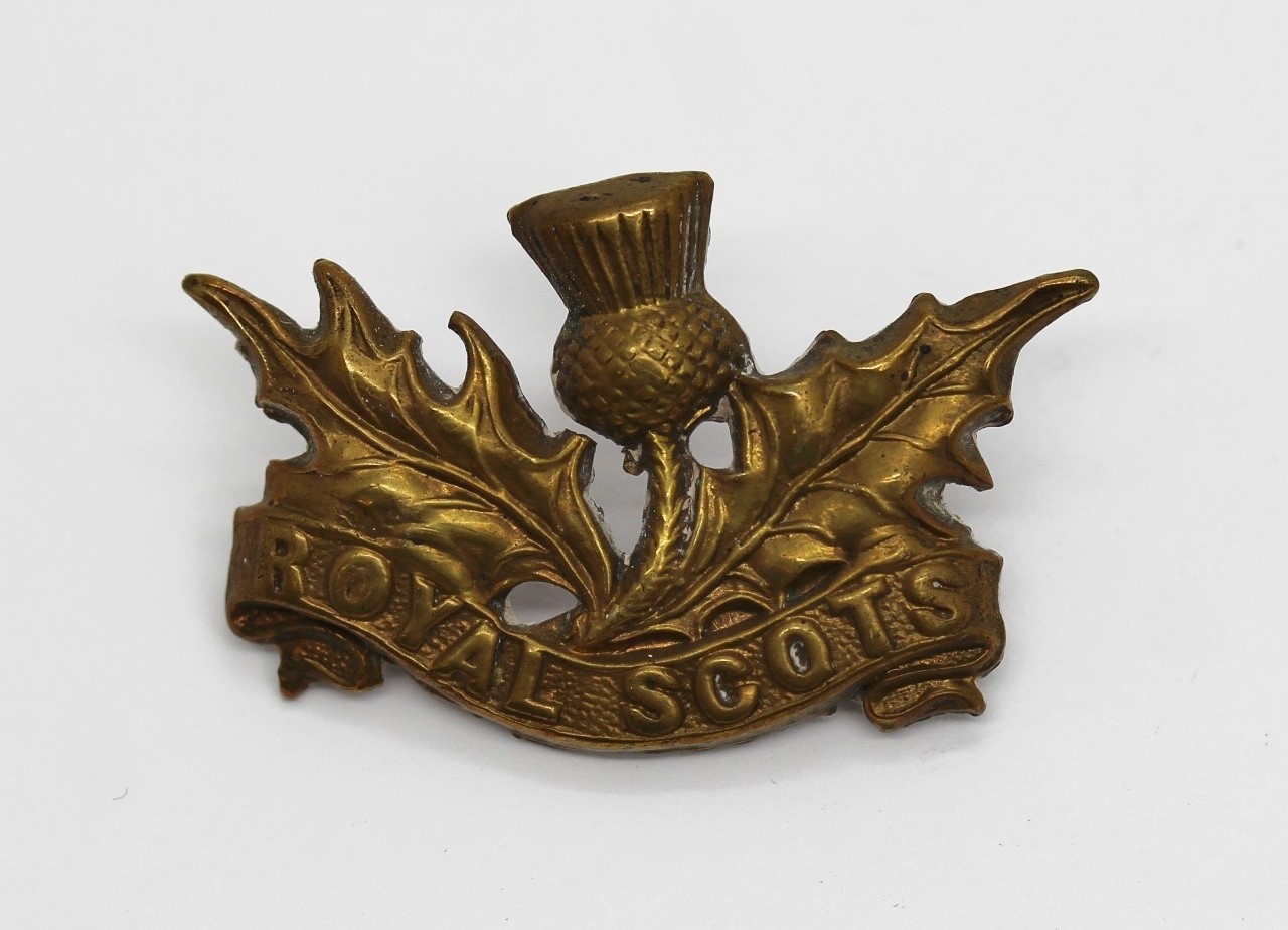 The Royal Scots Collar Badge