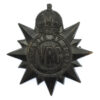 Canadian Victoria Rifles of Canada Cap Badge - King's Crown