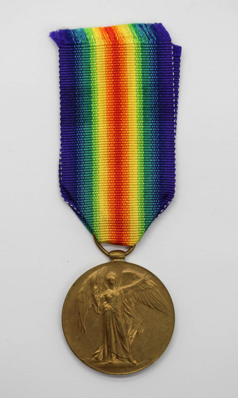 WW1 Victory Medal - Cpl. J. Jeyes, King's Royal Rifle Corps - Wounded