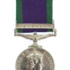Campaign Service Medal (Clasp - Borneo) - Pte. M. Wallis, Royal Army Ordnance Corps