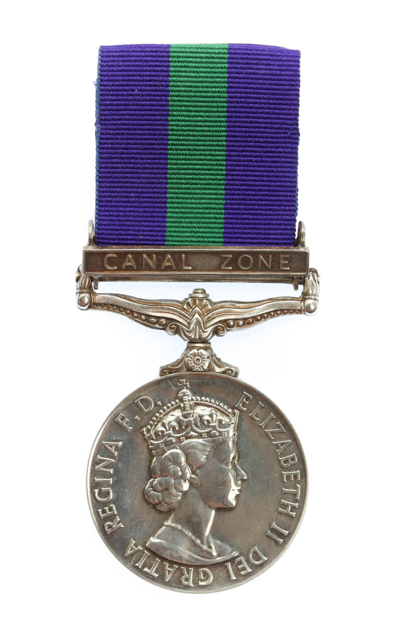 General Service Medal (Clasp - Canal Zone) - Pte. G.B. Corrick, Royal Army Service Corps