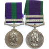 General Service Medal (Clasp - Brunei) & Campaign Service Medal (Clasps - Borneo, Malay Peninsula) - Rfn. W.T. Croall, 1st Green Jackets