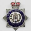 Port of Tilbury London Police Enamelled Cap Badge - Queen's Crown