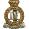 4th Queen's Own Hussars Cap Badge - King's Crown