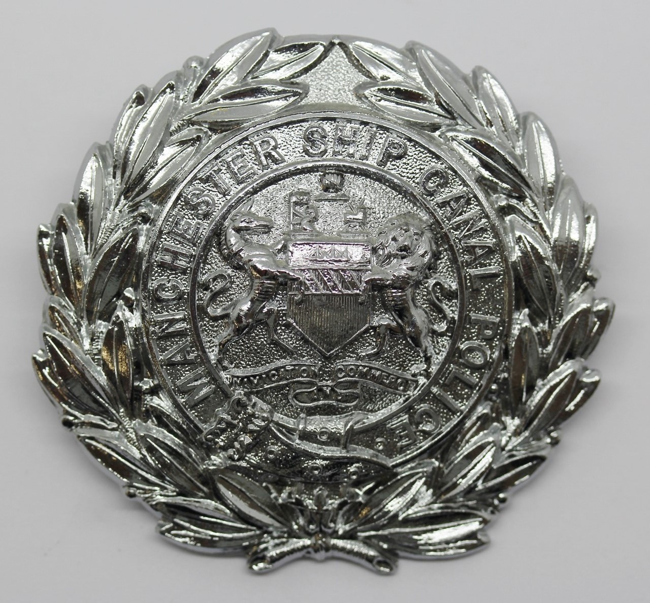 Manchester Ship Canal Police Helmet Plate
