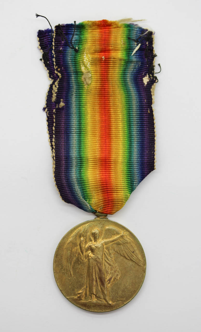 WW1 Victory Medal - Pte. W. Harvey, Loyal North Lancashire Regiment