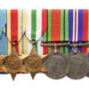WW2 and Africa General Service (Clasp - Kenya) Medal Group of Six- Major A.E. Fryer, Royal Electrical & Mechanical Engineers
