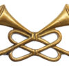 British Army Cavalry Trumpeters Arm Badge