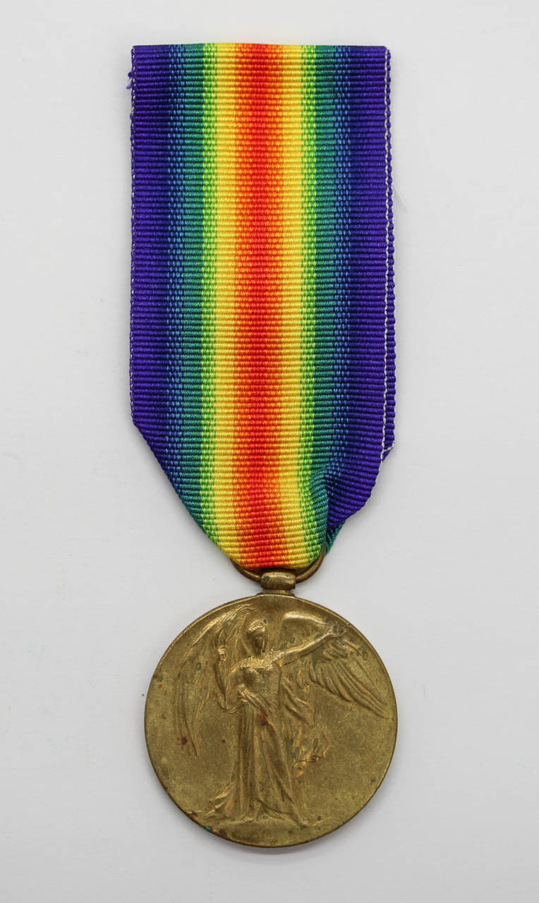 WW1 Victory Medal - L.Cpl. H.C. Lloyd, 10th Bn. Royal Warwickshire Regiment - K.I.A.