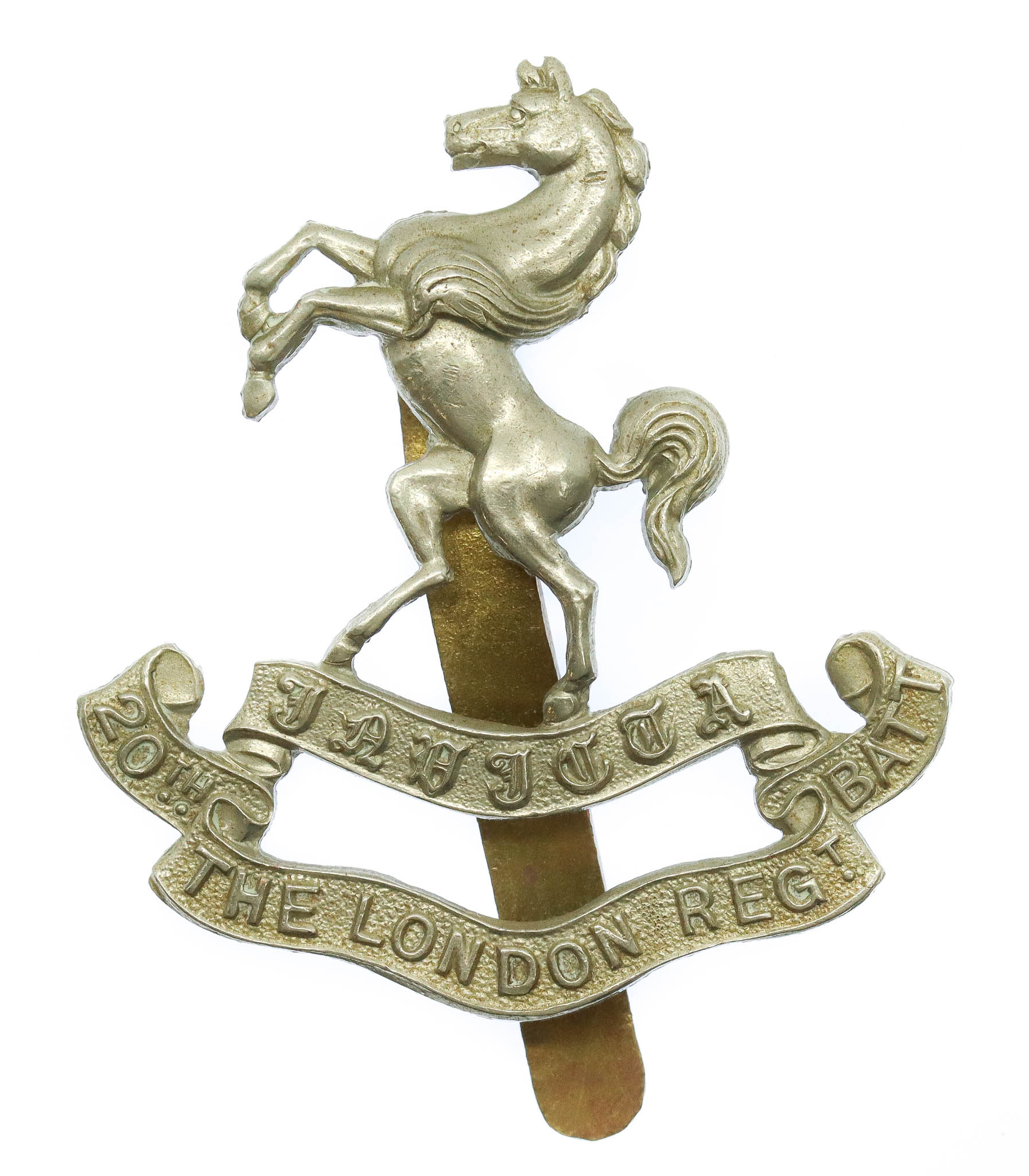 20th County of London Battalion (Blackheath & Woolwich) London Regiment Cap Badge