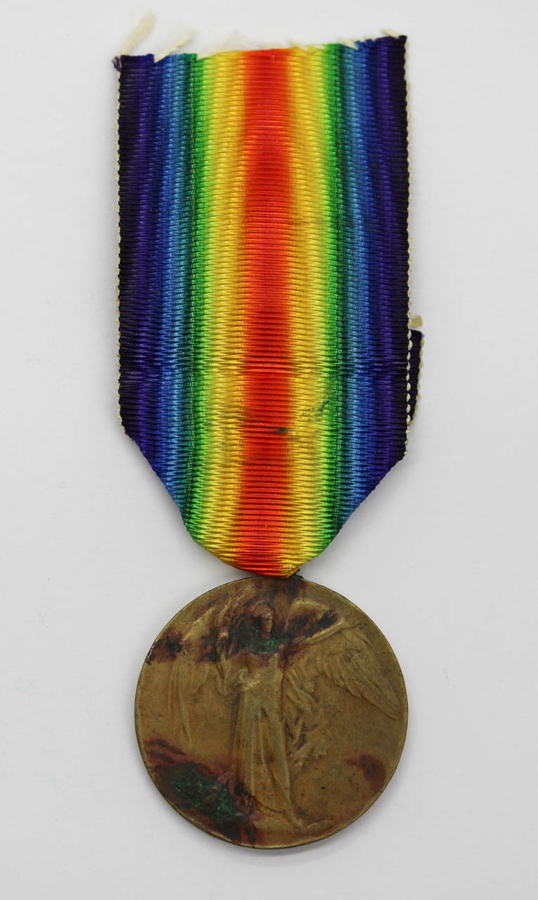 WW1 Victory Medal - Pte. W. Field, 2nd/8th Bn. Worcestershire Regiment