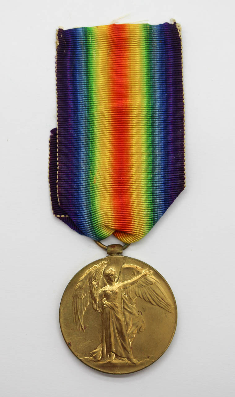 WW1 Victory Medal - Pte. S. Mountford, Notts & Derby Regiment (Sherwood Foresters)