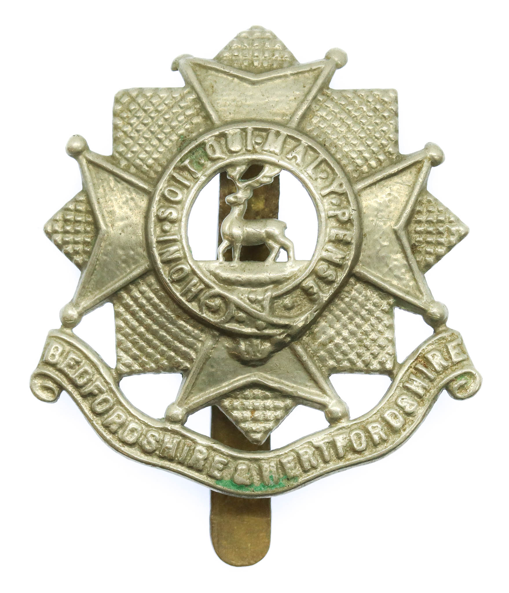 Bedfordshire & Hertfordshire Regiment Cap Badge