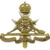 Royal Malta Artillery Cap Badge - King's Crown