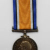 WW1 British War Medal - Captain William Norrish, 10th Bn. Middlesex Regiment - K.I.A.