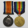 WW1 British War & Victory Medal Pair - Pte. W. Buckley, Army Service Corps