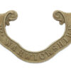 Victorian 2nd Warwickshire Militia Forage Cap Badge