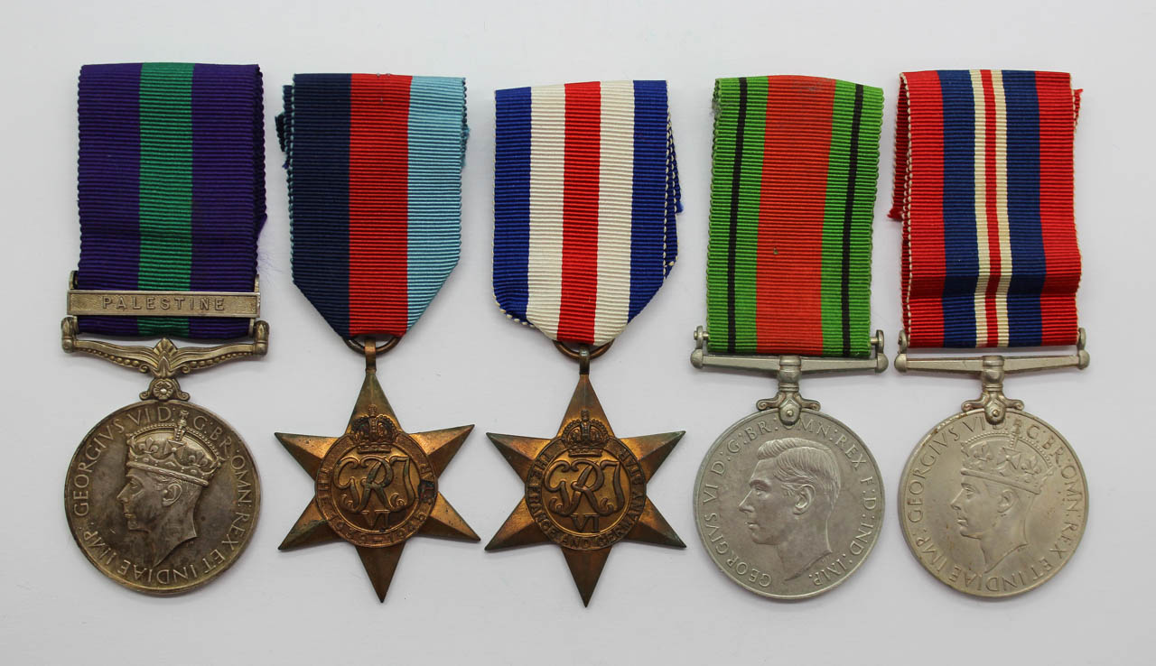WW2 Arnhem Related Operation Market Garden Casualty Medal Group of Five - L.Cpl. J. Doyle, 3rd Bn. Irish Guards - K.I.A.